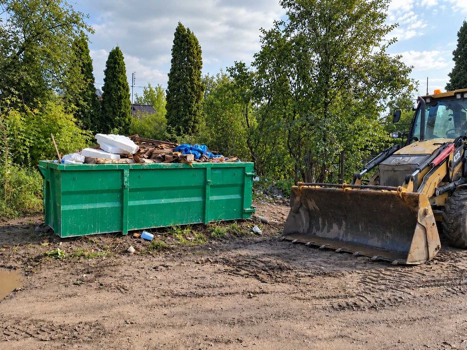 Wywóz Gruzu Śmieci Odpadów Remontowych Budowlanych Wynajem Kontenerów WORKI BIG BAG Sulejówek