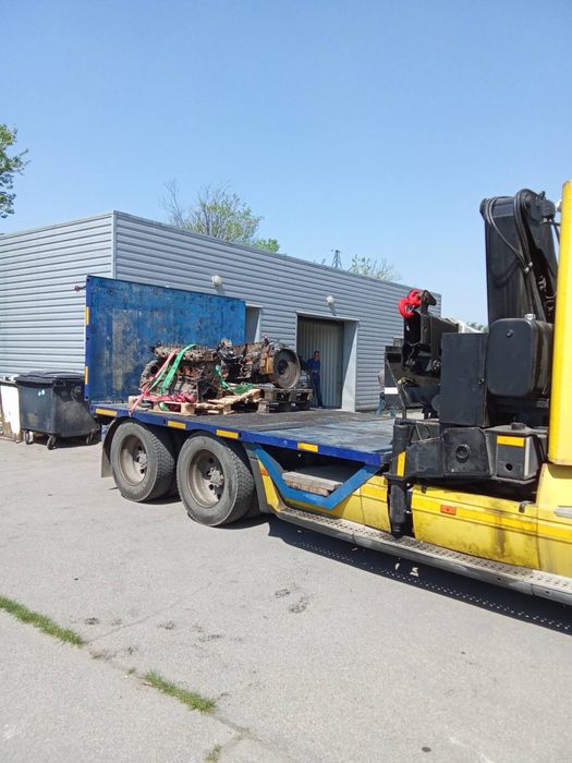 Кран манипулятор эвакуатор с лебедкой