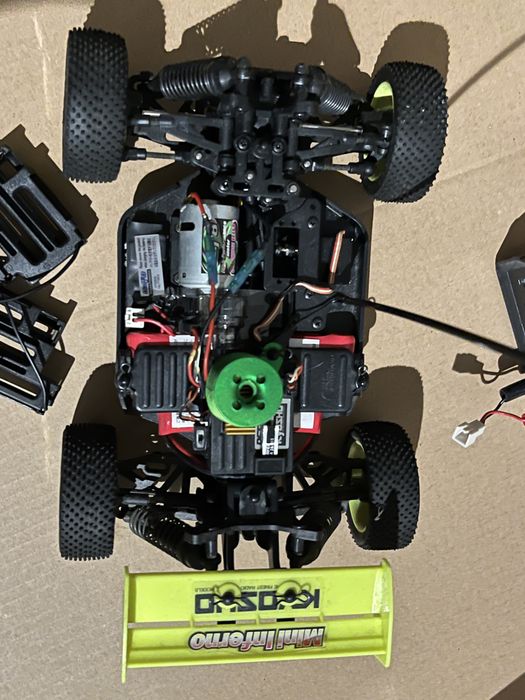 Kyosho mini inferno eletrico 1/16