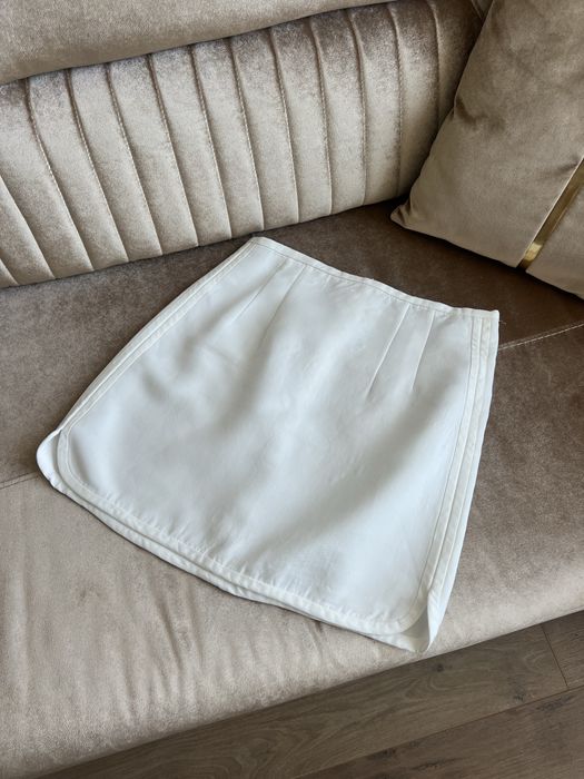 Юбка ZARA біла міні xs