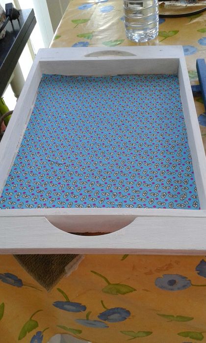 Quadros rústicos, Tábua para pão e suporte para panos