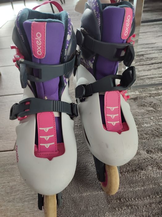 Rolki oxelo Decathlon 34-36 regulowane