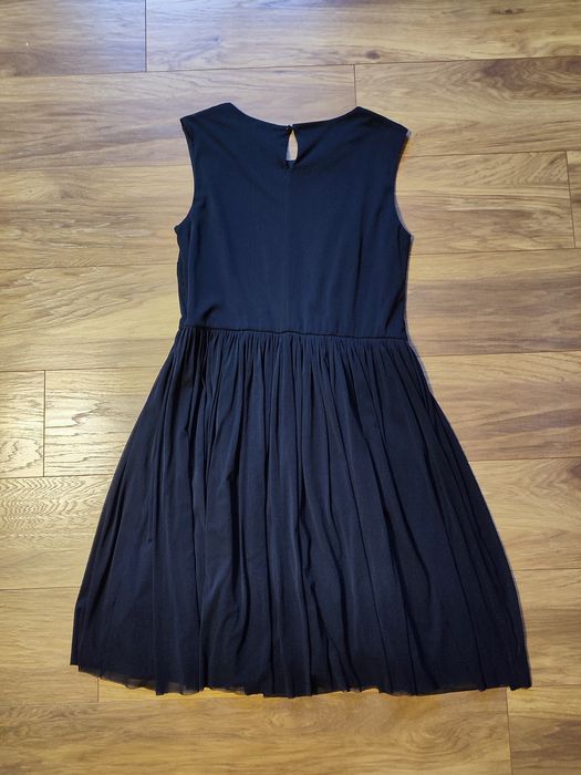 Nowa sukienka czarna Quiosque, 46, rozciągliwa