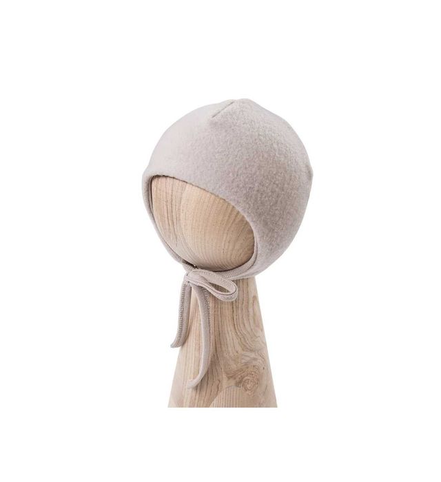 Eevi Ewa Klucze Czapka Wiązana Merino Beżowa Niemowlęca 100% Merino Wool Rozmiar 36 *NOWE*