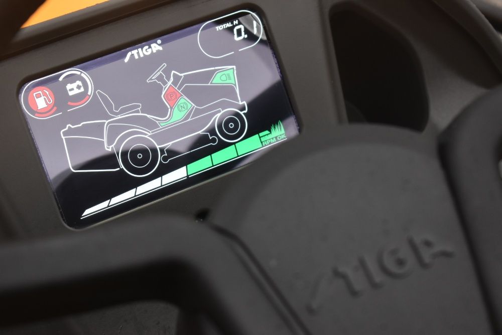 Traktorek kosiarka Stiga Estate 9122 WX 4x4 Silnik Honda Pług