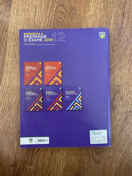 Mathematics A Exam Preparation Book by Raiz Editora64584975304706121