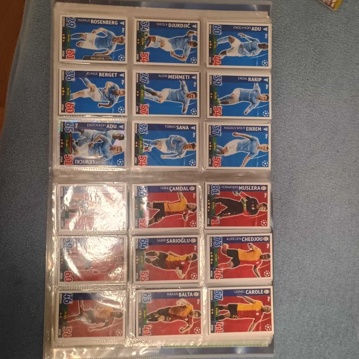 Uzupelnie twoje braki match attax 2015/16