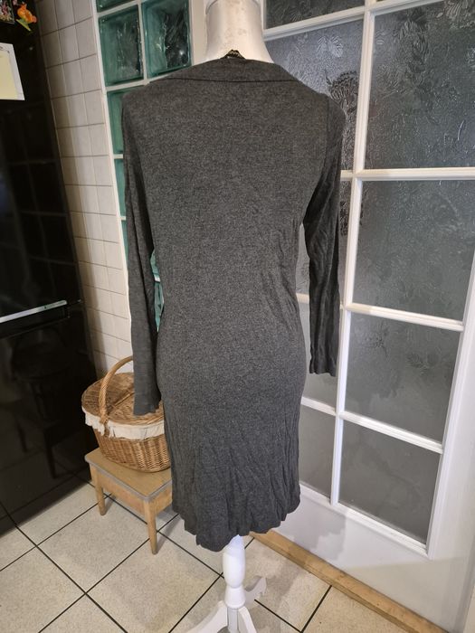 Sukienka boho szara M