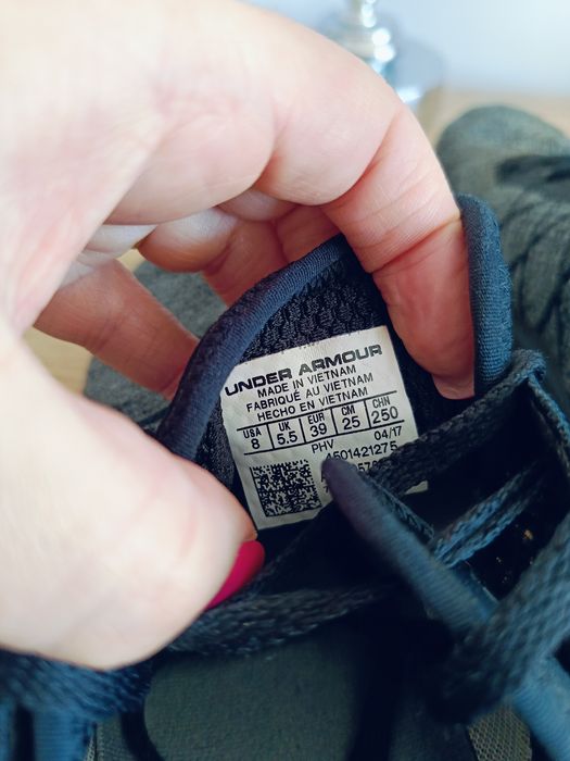 Buty under armour Fortis 39 szare