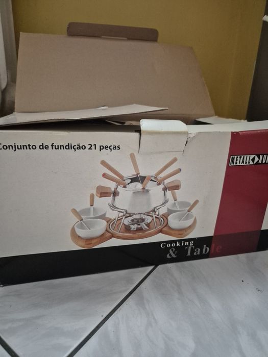 Zestaw do fondue 21 elementów