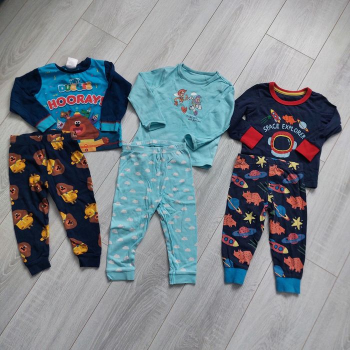 Набір котонових піжам для хлопчика 86 розмір