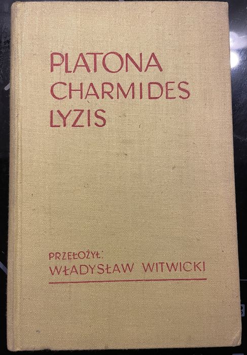 Platon - Charmides Lyzis i Eutydem