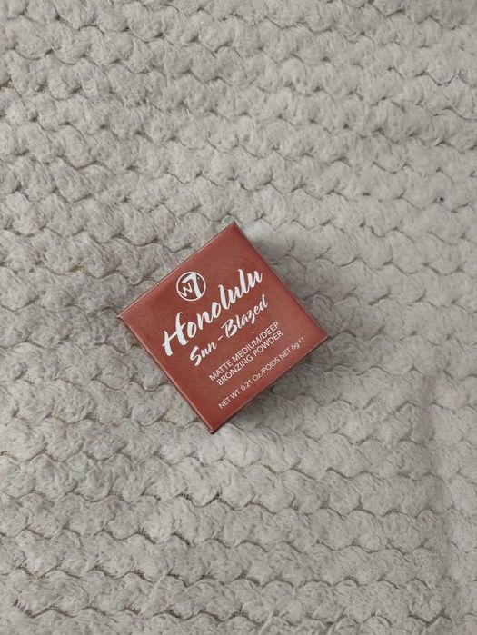 W7 Honolulu Sun-Blazed - Matowy bronzer do twarzy 6 g - NOWY