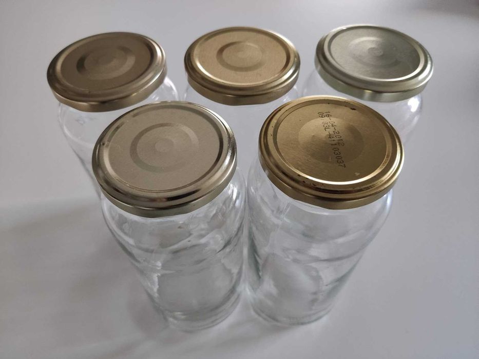 Frascos com tampa