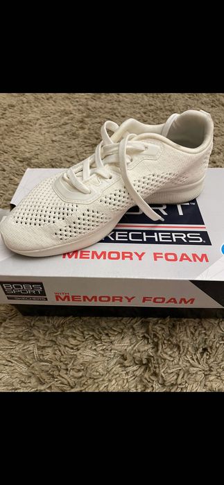 Кросівки Skechers білі літні