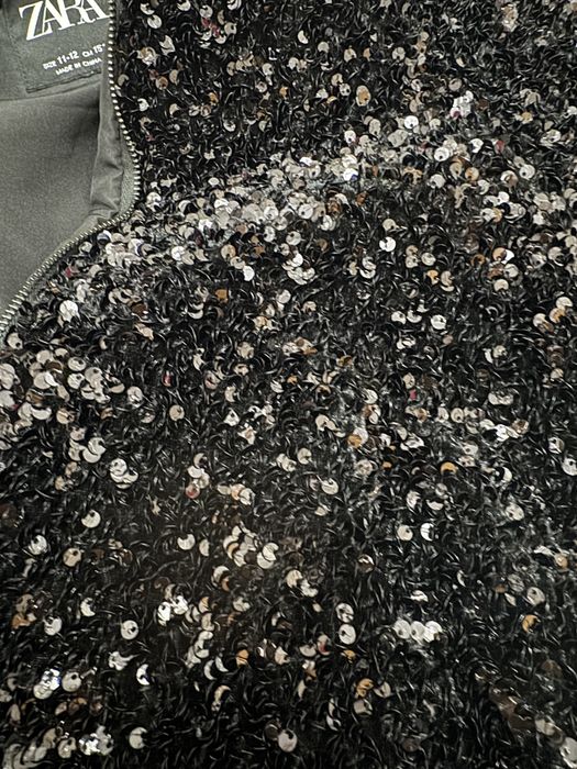 Дитяча куртка Zara з паєтками