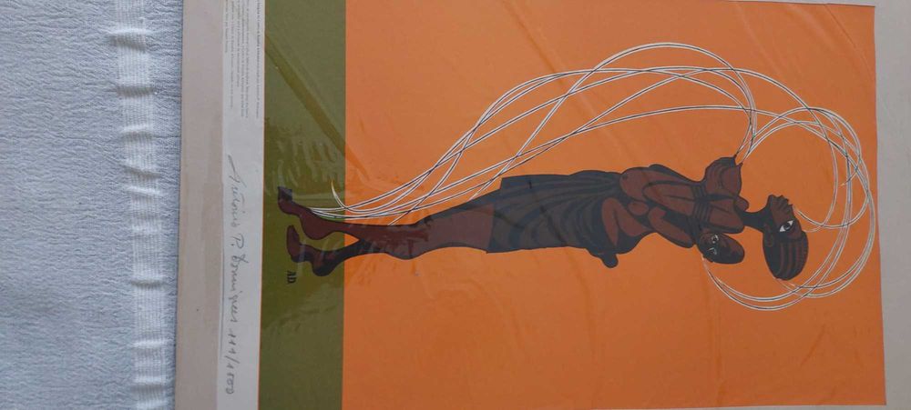 Serigrafias pintor angolano António Domingues