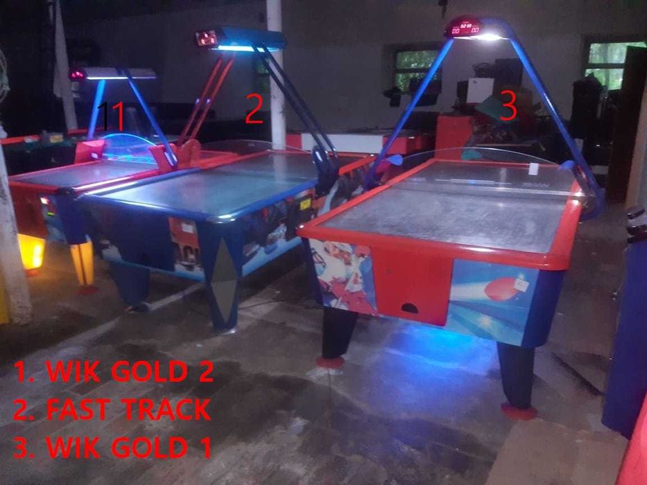 CYMBERGAJ 7ft air hockey FAST TRACK gwarancja serwis raty szolenie TRANSPORT - Katowice