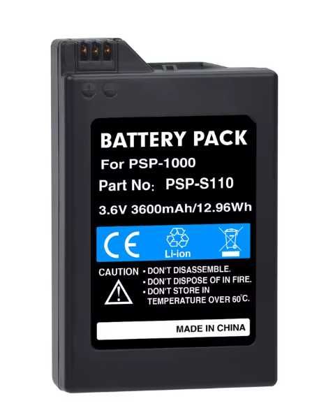 Bateria PSP serie 1000 PSP-110 - 3600 mAh