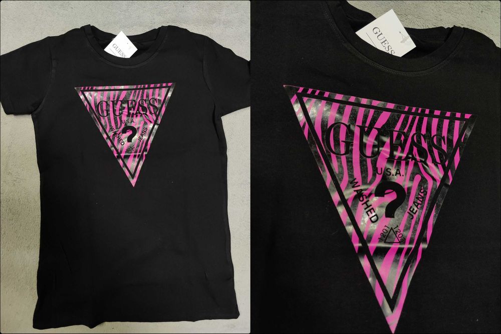 Koszulka Shirt koszulki Versace damskie Premium Guess