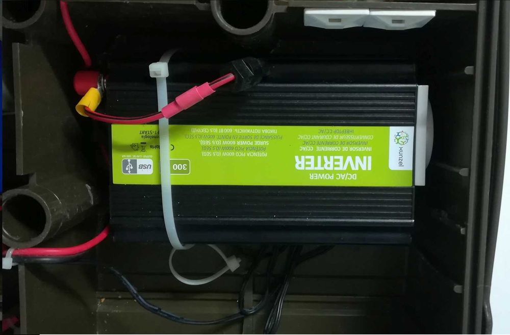 Gerador portátil 12VDC " 230VAC 300W - IP65 (caixa NATO)