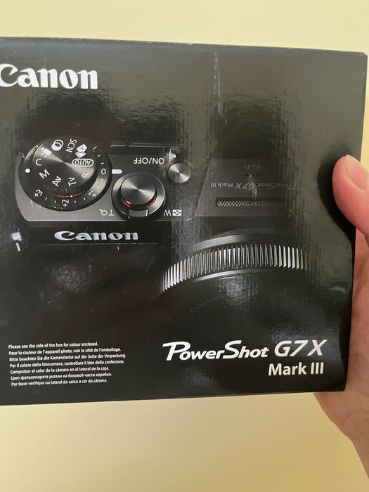 Трендова Цифрова камера/Canon PowerShot G7X Mark III black