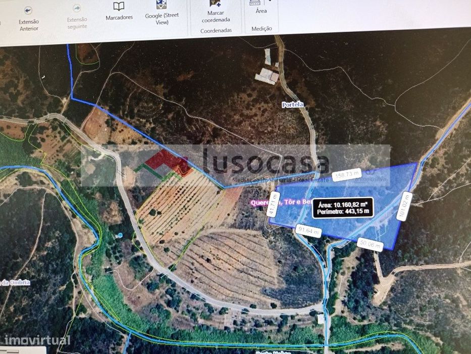 Terreno no campo, perto de Querença e perto da Quinta da Ombria