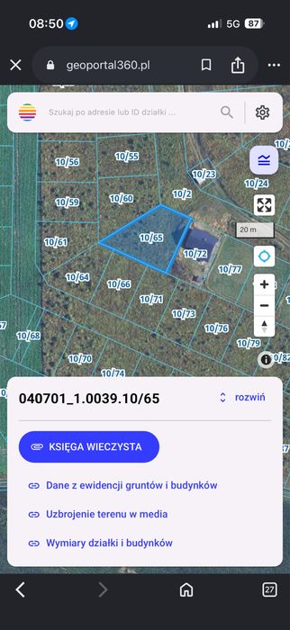 Działka w Inowrocławiu