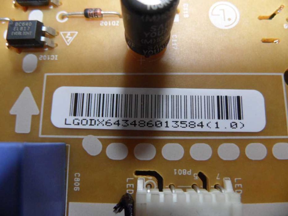 zasilacz telewizora LG 49LH630V EAX66822801 (1.7)