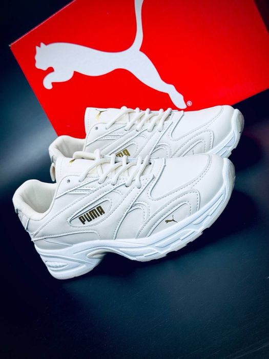 Топ продажів пума•шкіряні кросовки пума на весну•жіночі кросовки Puma