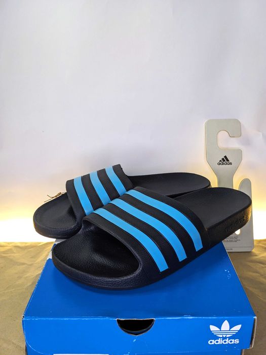 Шльопанці Adidas Adilette Aqua сині EU 40,5 оригінал