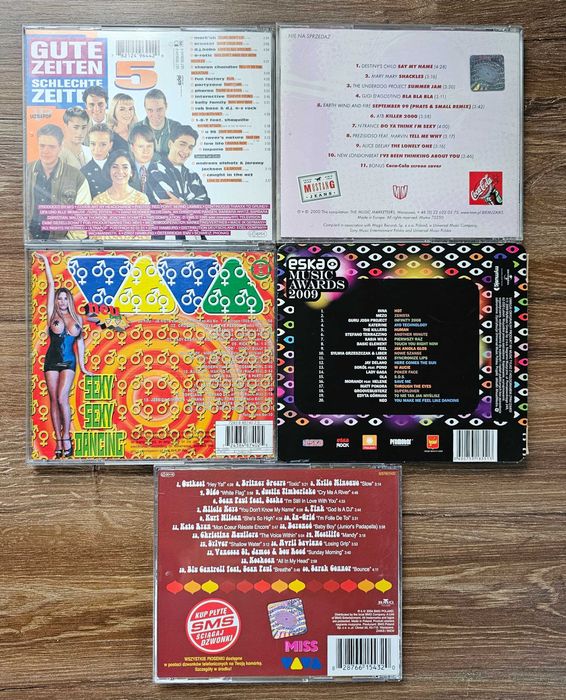 14 składanek muzyka lata 90 i 2000