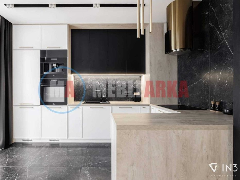 Meble na wymiar + Kuchnia z AGD | Projekt 3D GRATIS