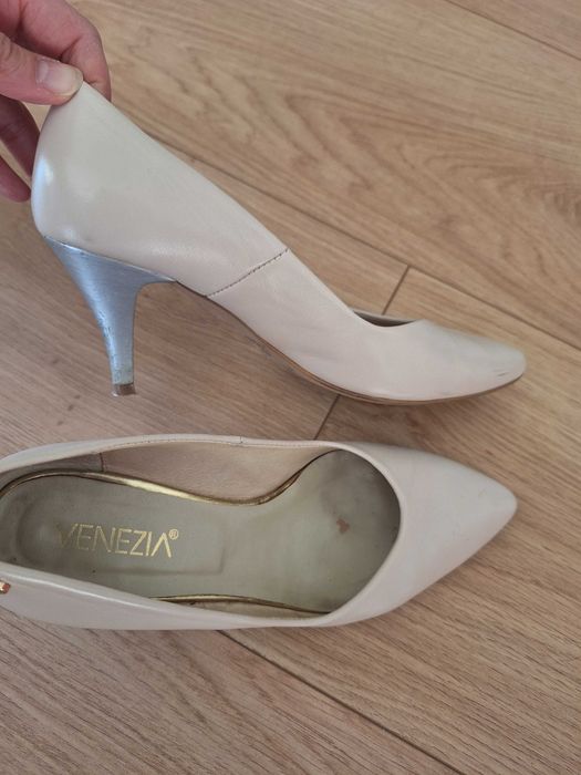 Szpilki Venezia 38 ślubne
