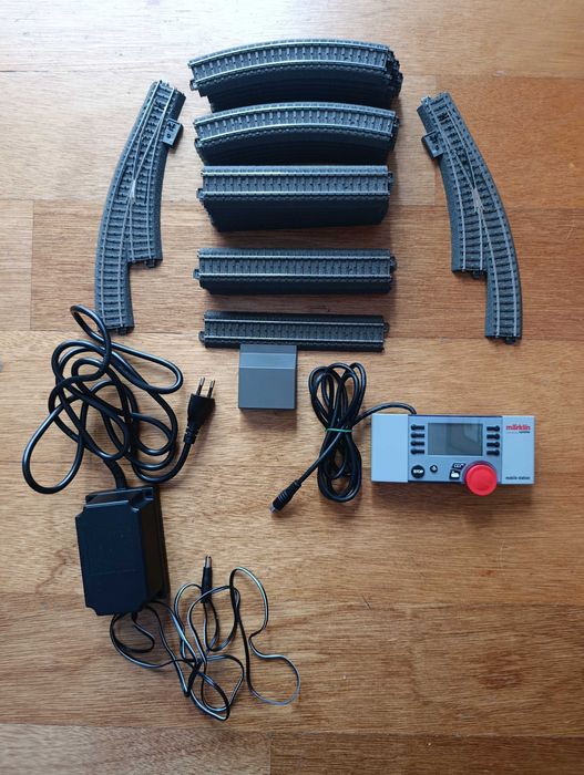 Märklin pista de comboio com comando