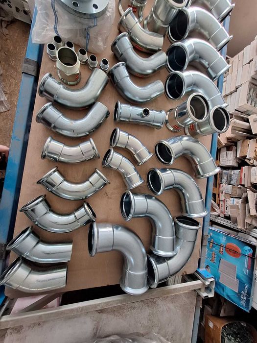 Kształtki i elementy systemu instalacyjnego ze stali węglowej