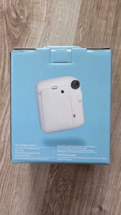 FUJIFILM Instax Mini 12 natychmiastowy Aparat Biały NOWY