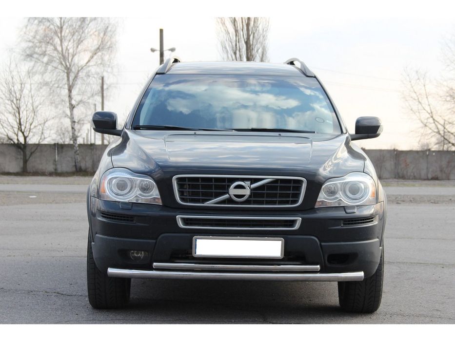 Volvo XC90 2002-2014 рр. Передній захист ST014 (нерж)