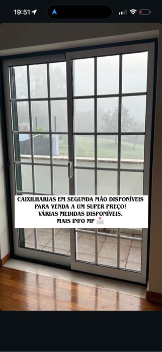 Caixilharias em bom estado