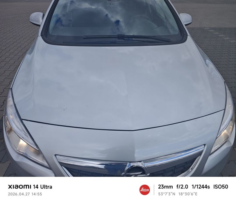 Opel astra j 2012