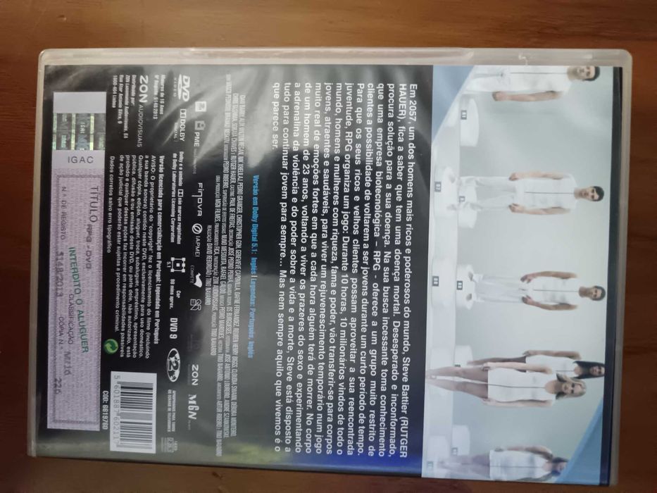 filme dvd original - real plaiyng game