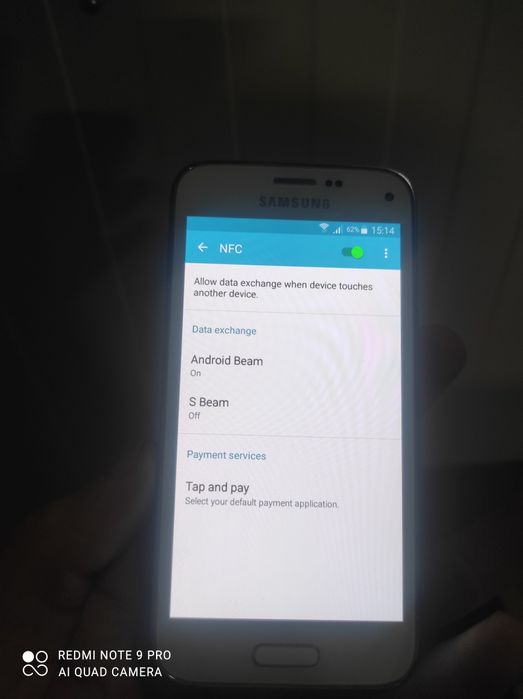 Телефон преміум класу "Samsung S5 mini" 2/16 гб , NFS ,відбиток пальця