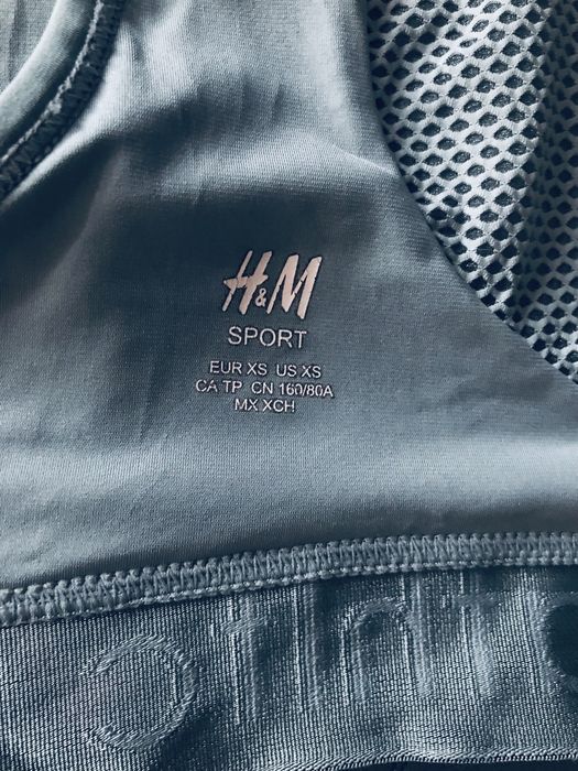 Спортивний топ H&M/ бюстгалтер для фітнеса/ топ для йоги/ топик