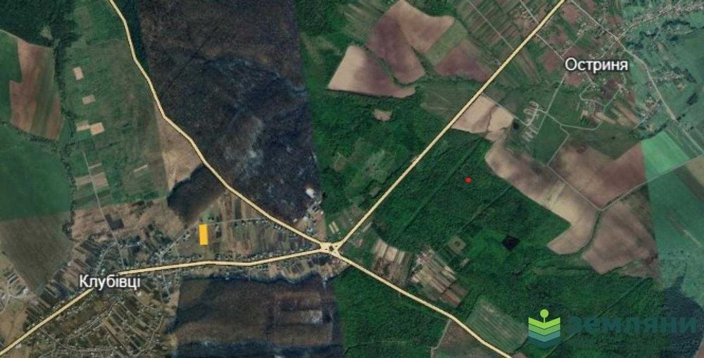 Продаж землі 33,95 соток в с.Клубівці під ОСГ (5)