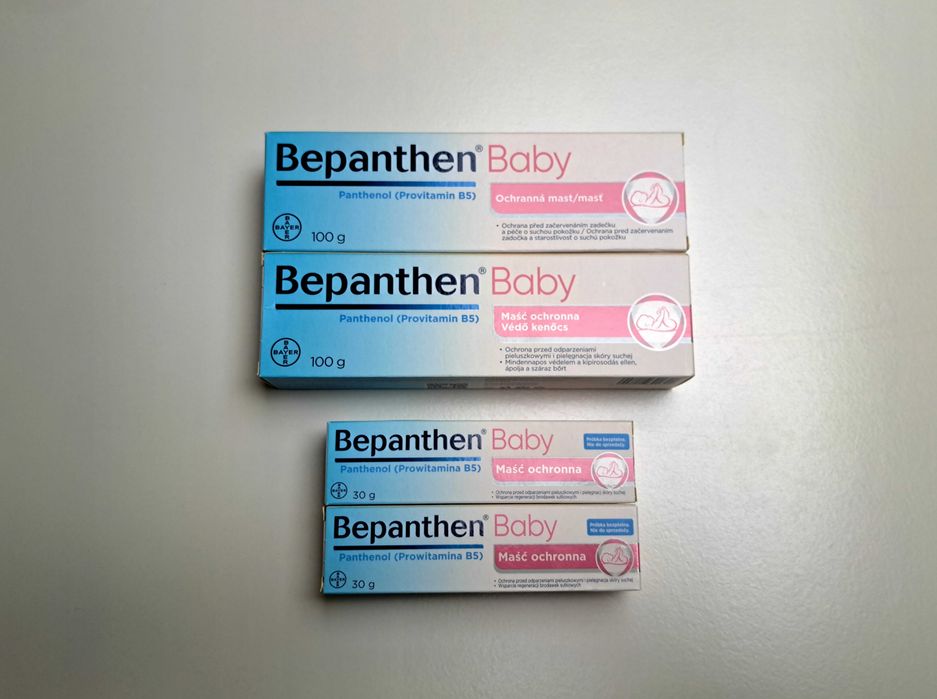 Maść Bepanthen Baby BAYER 2x 100g + 2x 30g - Długa data