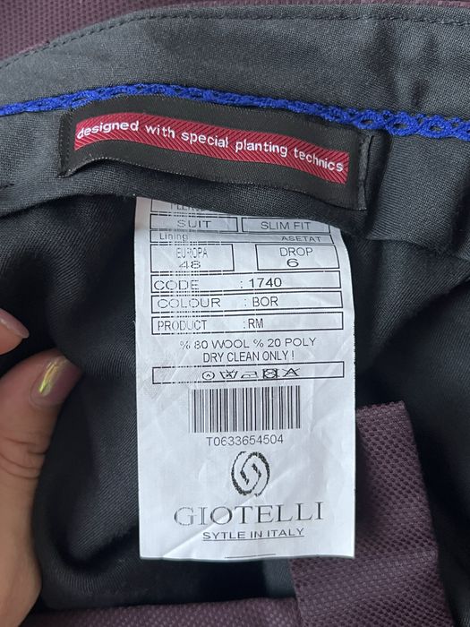 Костюм чоловічий Giotelli