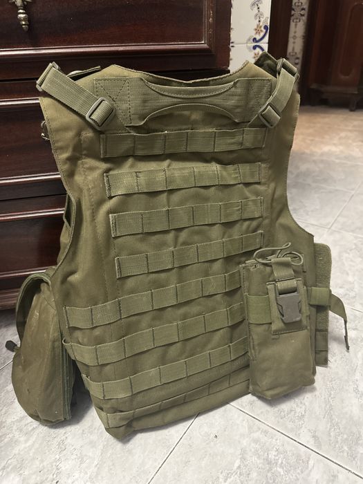 Colete de airsoft usado