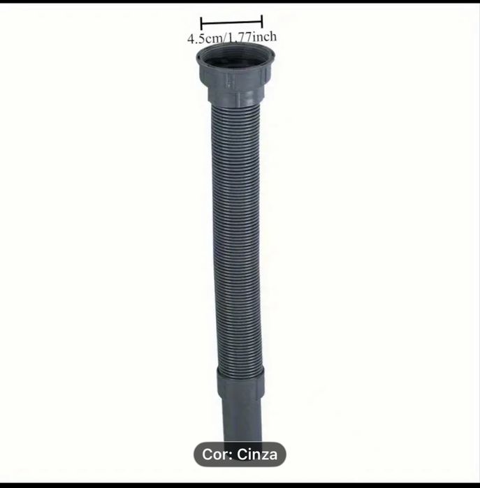 Tubo de esgoto banca conzinha Novo