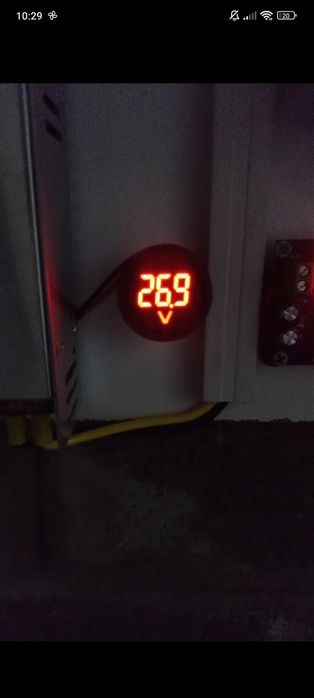 Voltímetro digital DC 4-100v