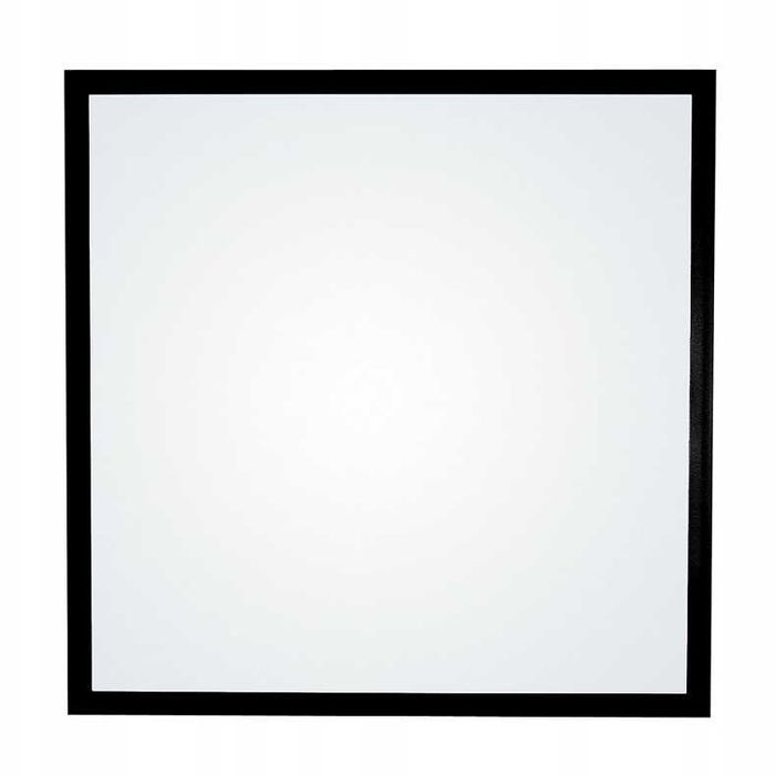 PLAFON LED Panel 60W NATYNKOWY Kwadrat 60x60cm sufit czarny neutralny